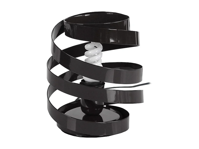 Lámpara de Mesa  TOSEL ,metal,Negro ,A84xD35xP35cm