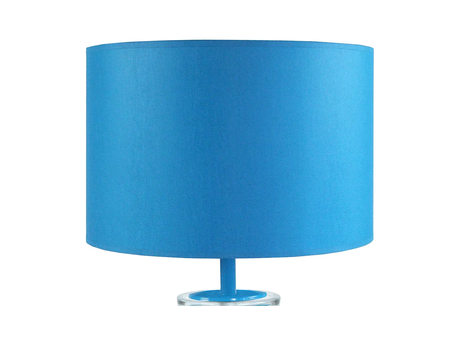 Candeeiro de mesa TOSEL BORDEAUX tecido garrafa branco D35 x  H50  cm