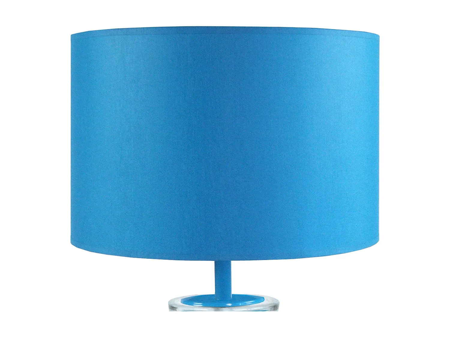 Candeeiro de mesa TOSEL BORDEAUX tecido garrafa branco D35 x  H50  cm