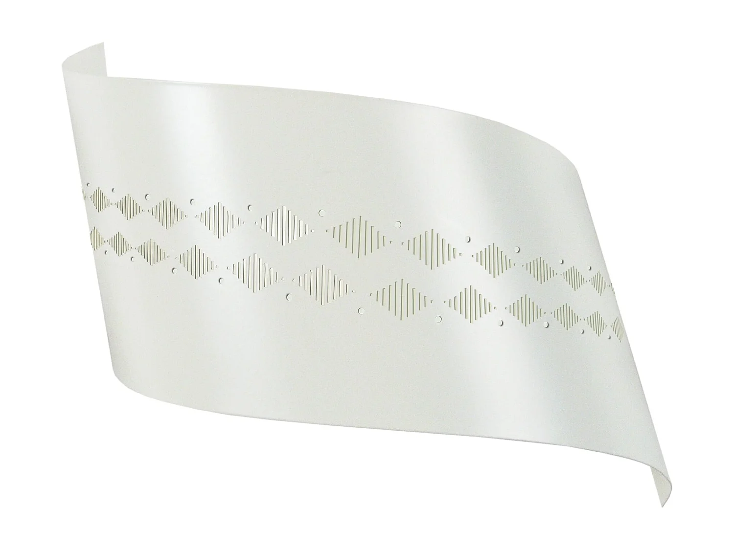 Aplique TOSEL ,metal,Blanco ,A 10xD16x P 25cm