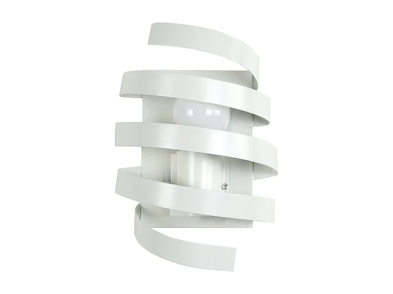 Aplique TOSEL ,metal,Blanco ,A9,5xD27xP17cm