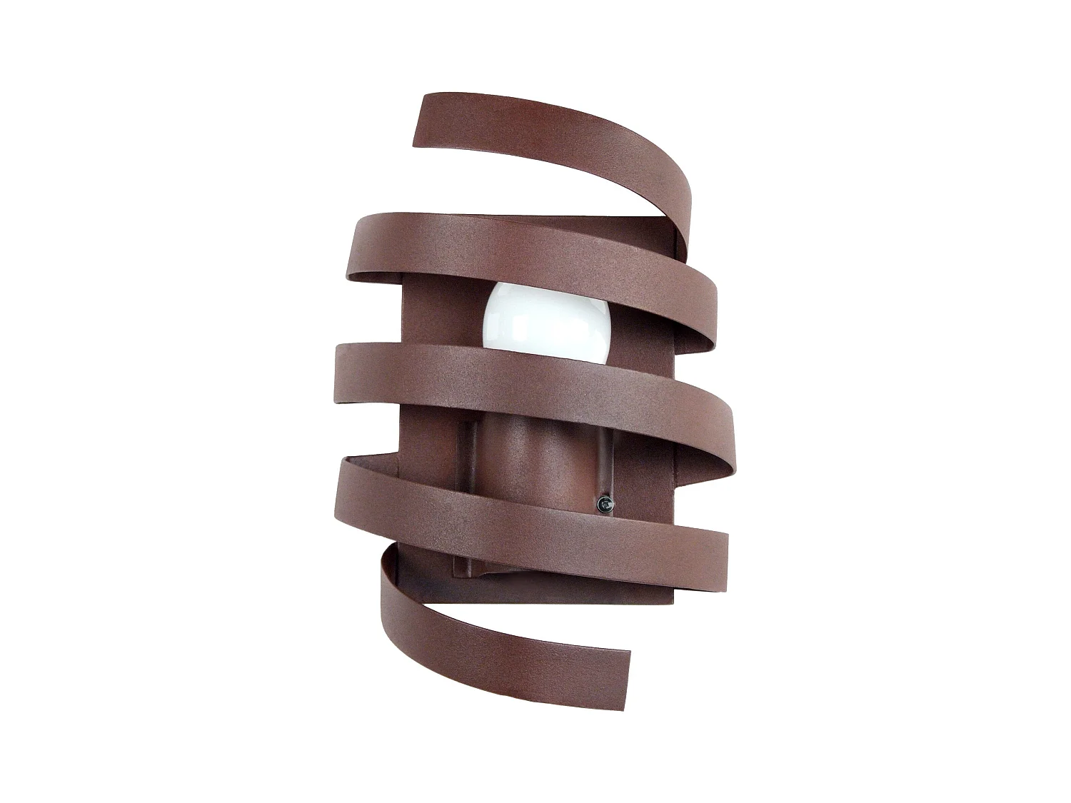 Applique TOSEL ,métal,Marron,H9,5xD27xP17cm