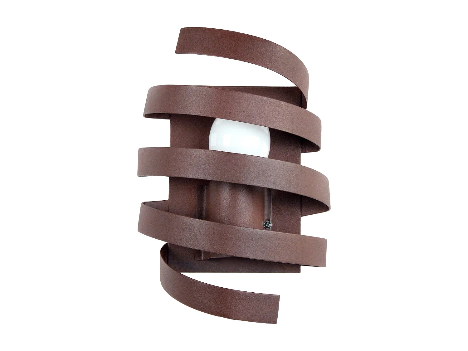 Applique TOSEL ,métal,Marron,H9,5xD27xP17cm