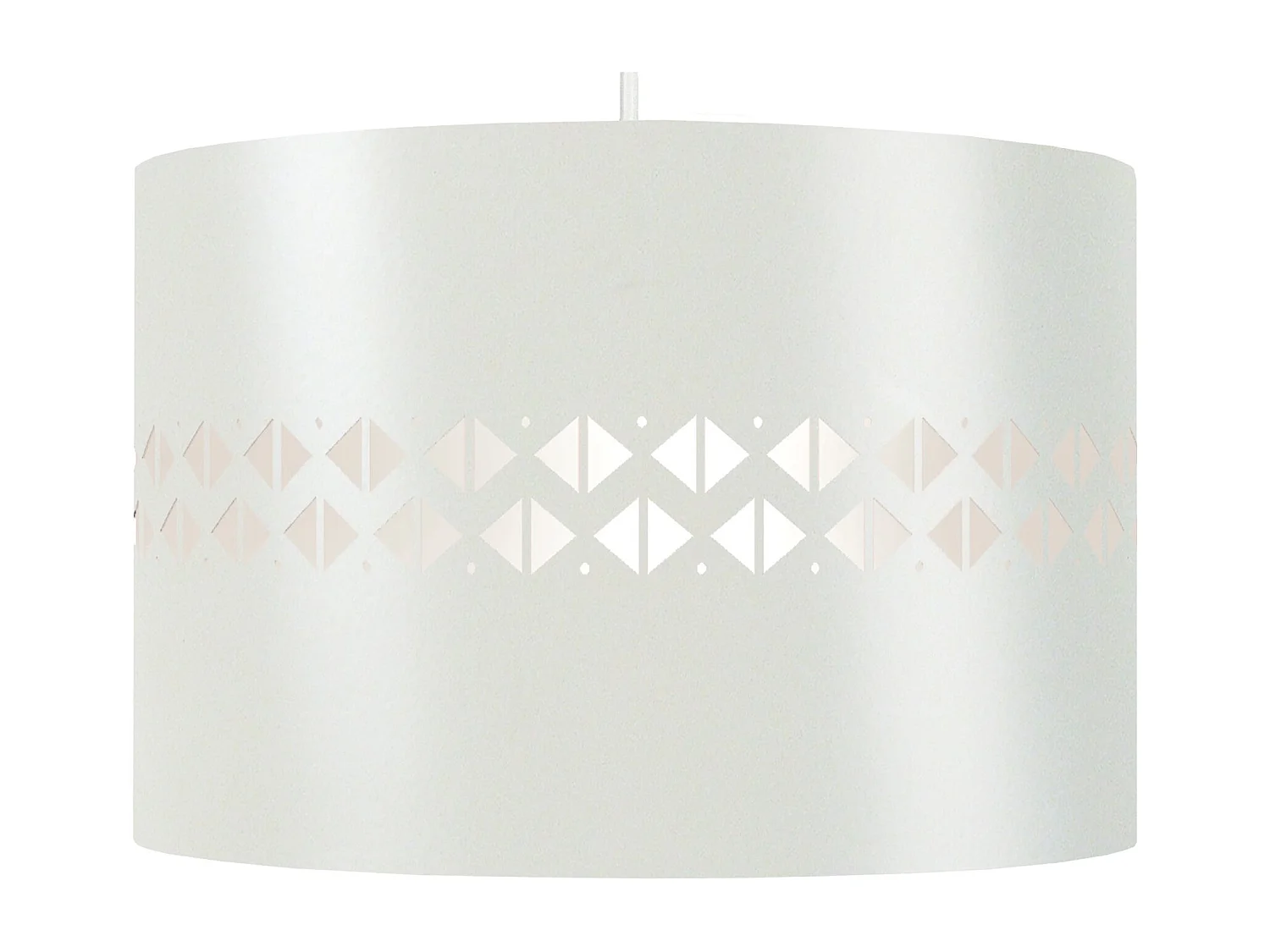 Suspensión  TOSEL ,metal,Blanco  ,A80x D30xP30cm