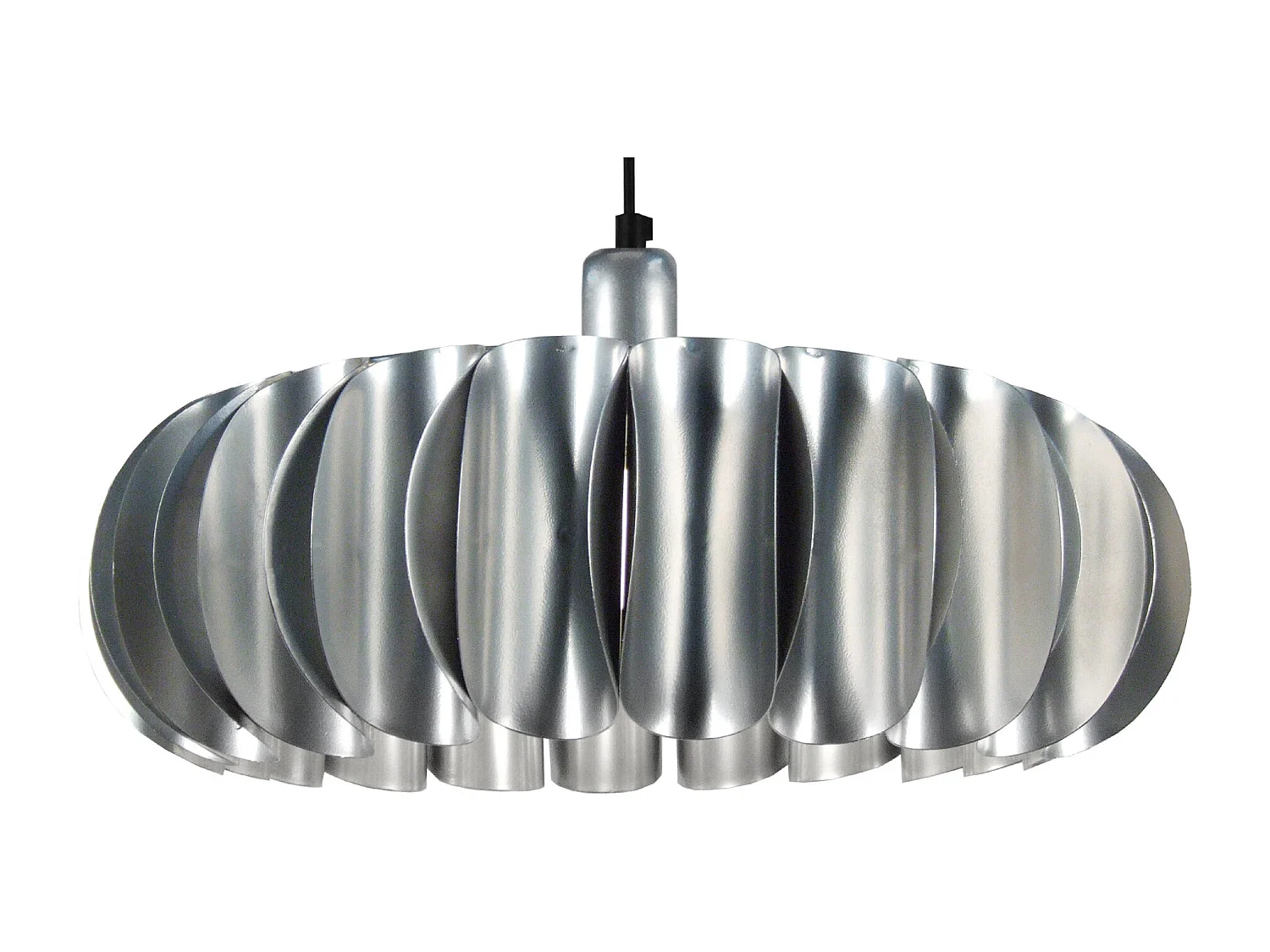 Suspension TOSEL ,métal,Aluminium,H80xD 40x P 40cm