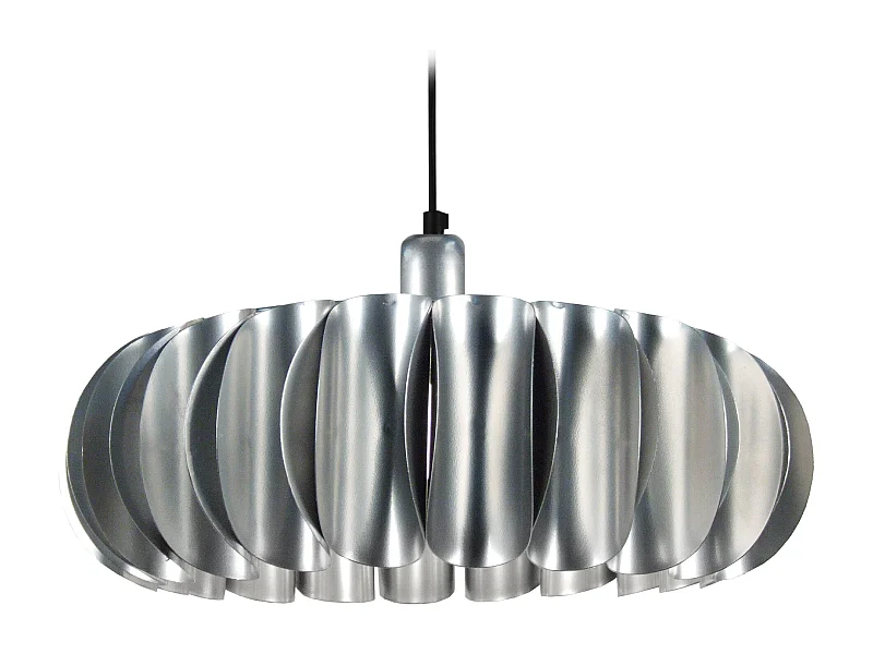 Suspension TOSEL ,métal,Aluminium,H80xD 40x P 40cm