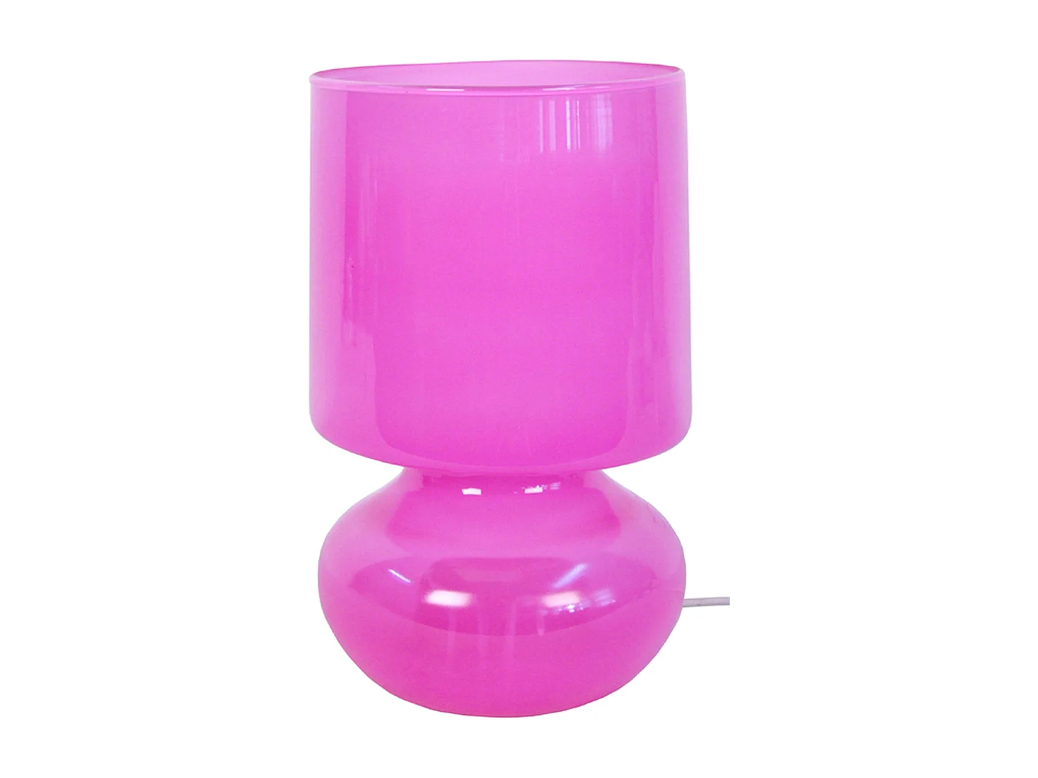 Abajur TOSEL KIBO LT2 tecido quadrado branco D16 x  H25,5  cm