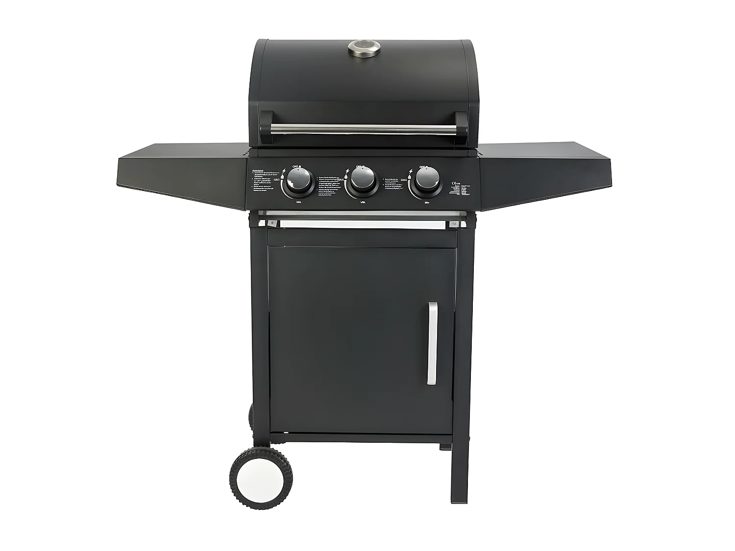 Barbacoa de gas Vesubio Acero Kiefergarden