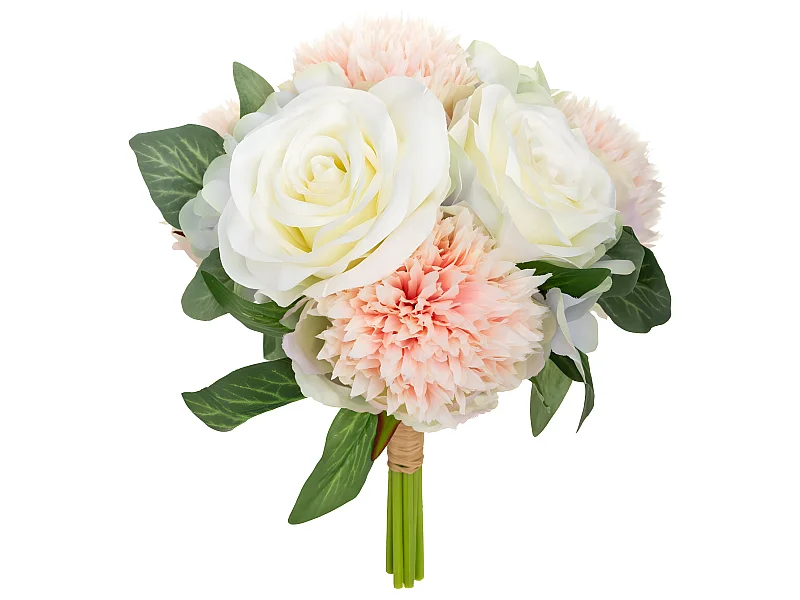 Bouquet de Fleurs "Oeillet" 26cm Multicolore