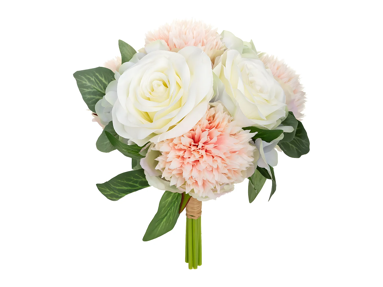 Bouquet de Fleurs "Oeillet" 26cm Multicolore