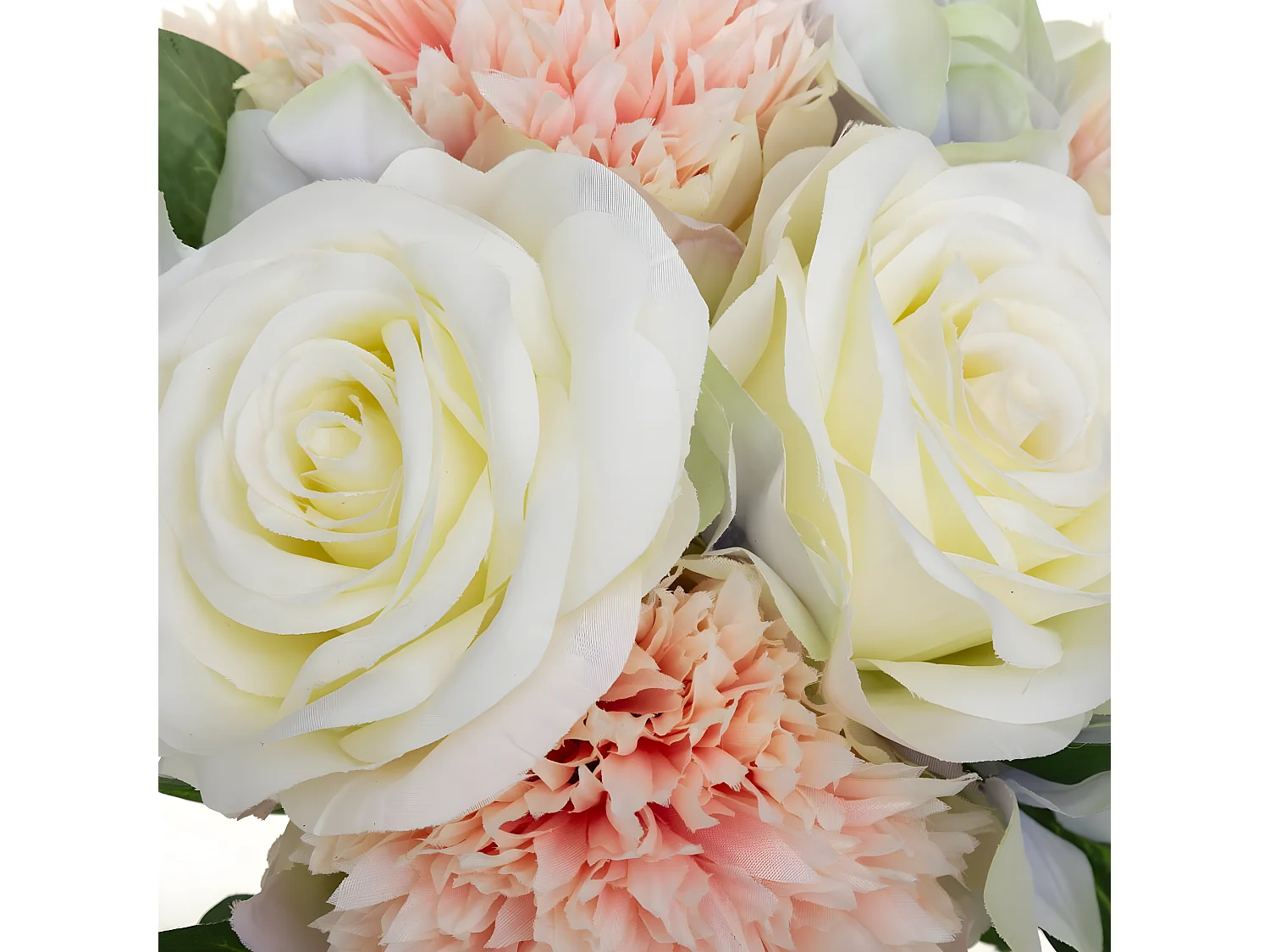 Bouquet de Fleurs "Oeillet" 26cm Multicolore