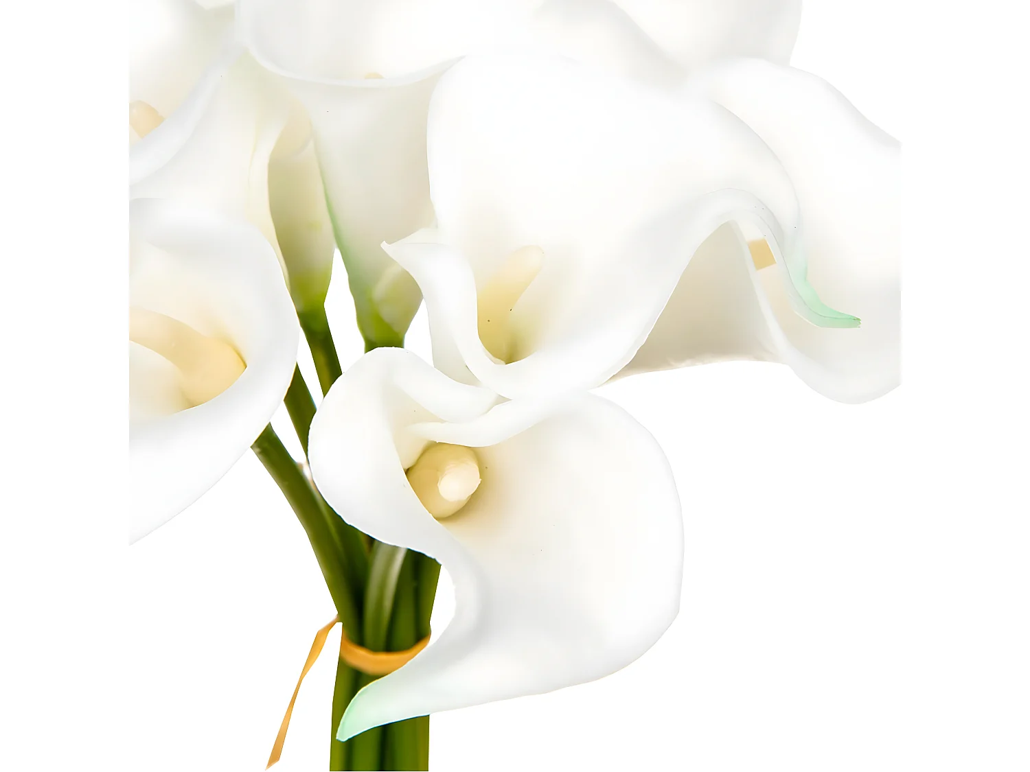 Bouquet de Fleurs "8 Aromes" 36cm Blanc
