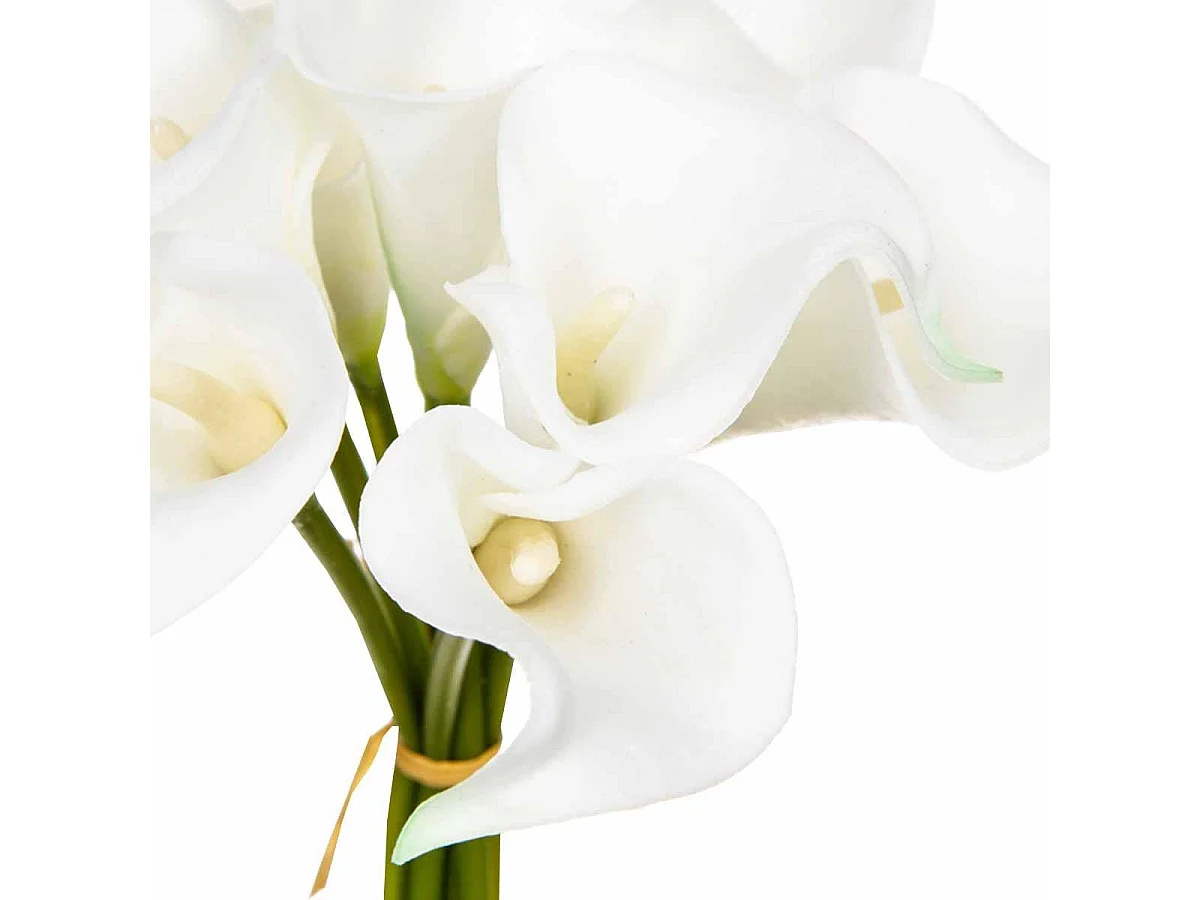 Bouquet de Fleurs "8 Aromes" 36cm Blanc