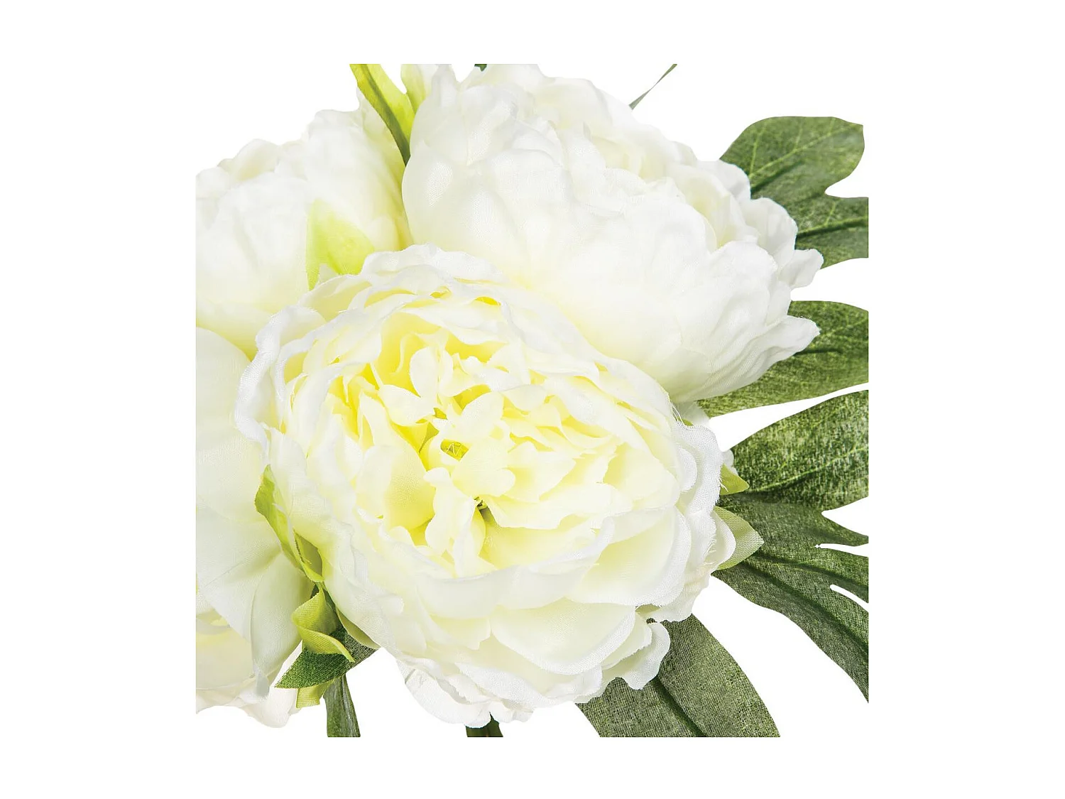 Bouquet de Fleurs "4 Pivoines" 30cm Rose