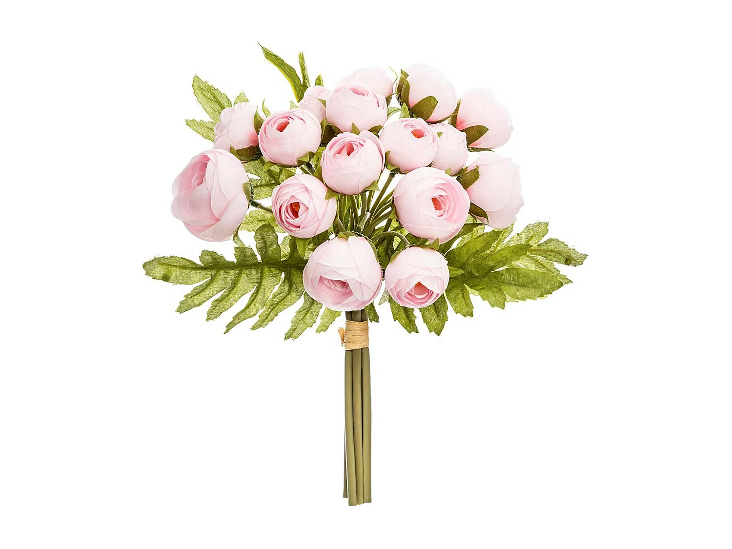 Bouquet de Fleurs "18 Mini Camelia" 30cm Rose