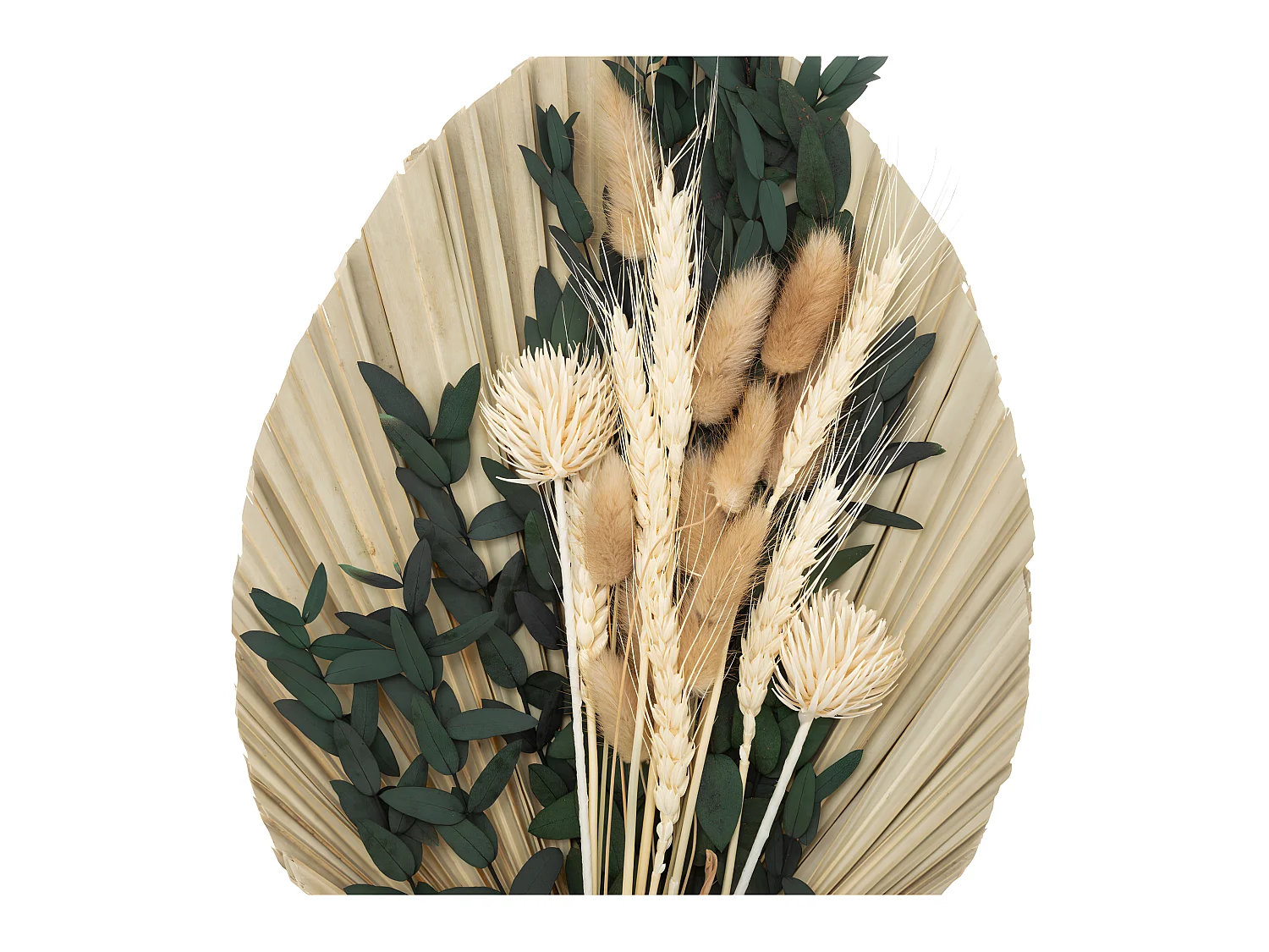 Bouquet de Fleurs Séchées D. 25 x H. 52 cm