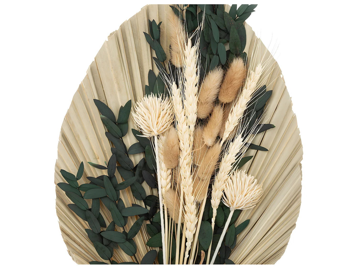 Bouquet de Fleurs Séchées D. 25 x H. 52 cm