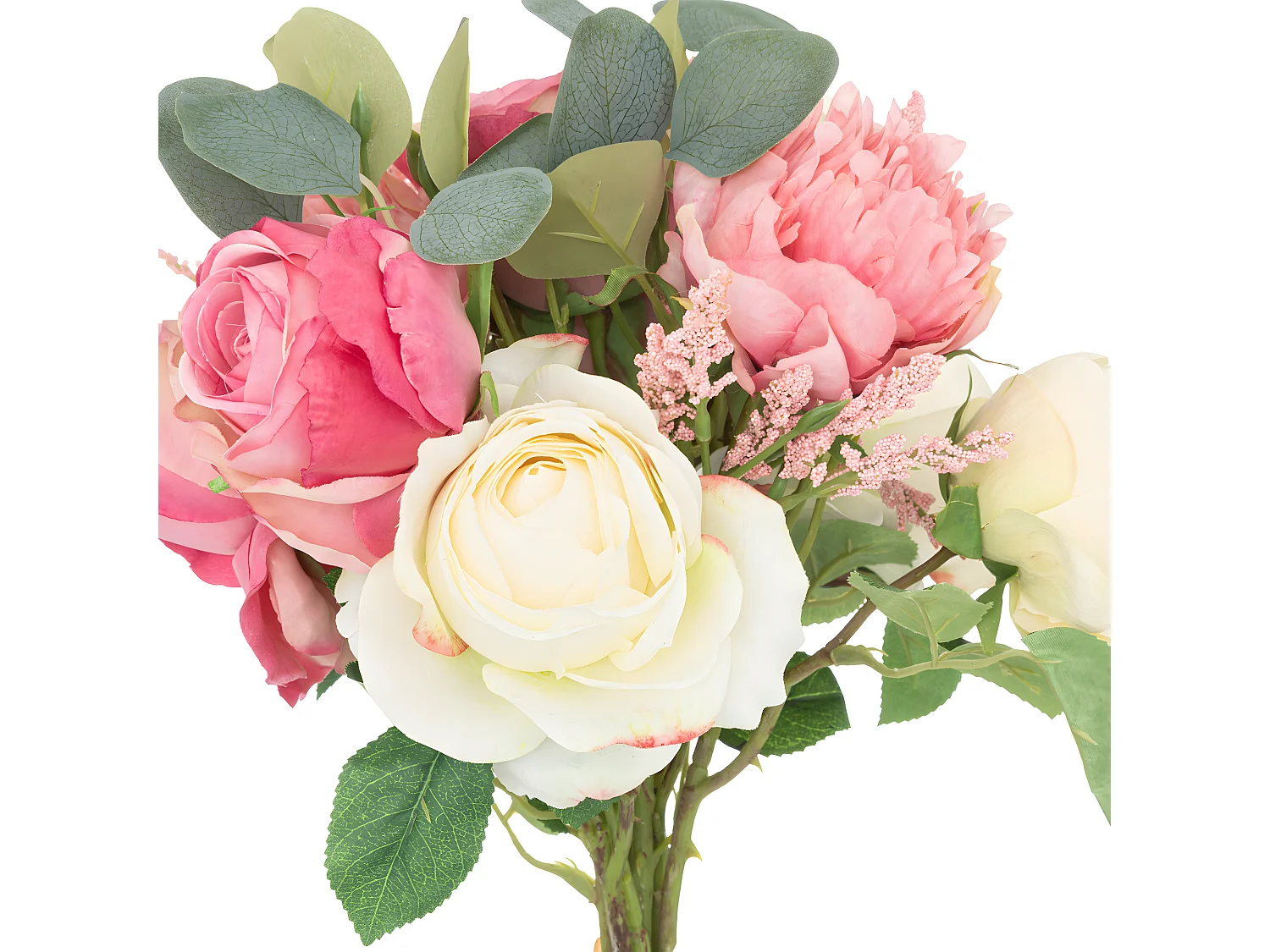 Bouquet composé Fleurs artificielles D 30 x H 50 cm