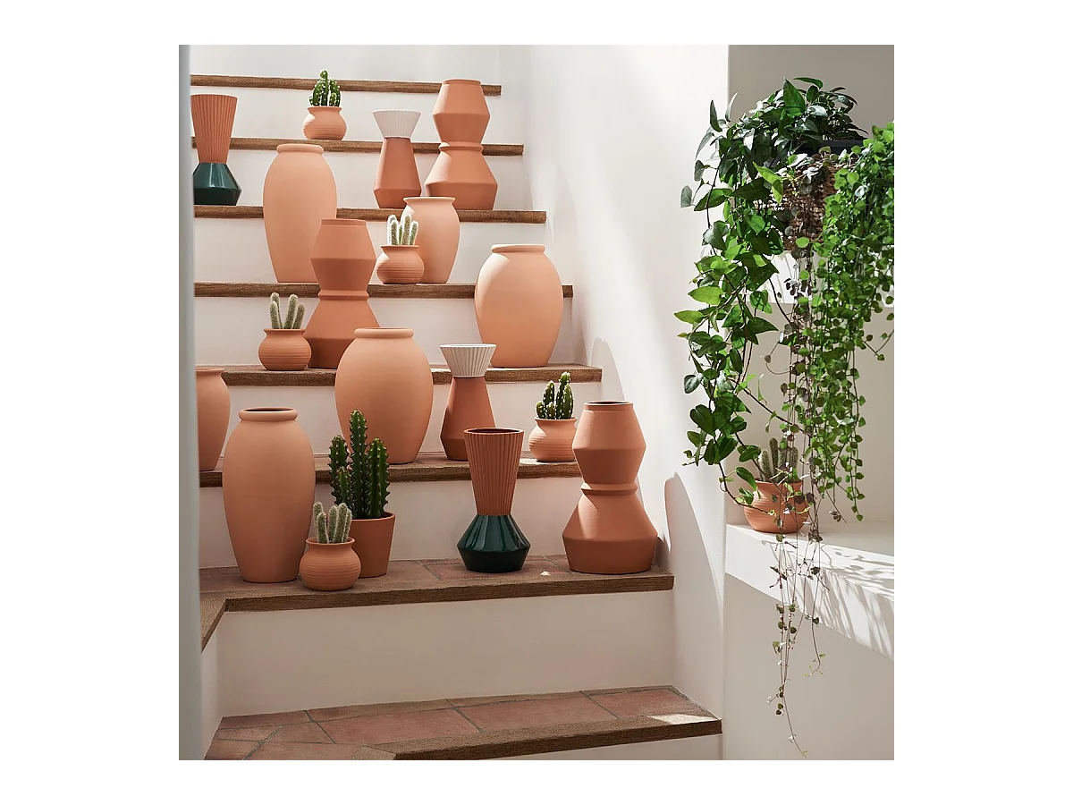 Plante Artificielle Cactus "Alicante" 30cm Vert