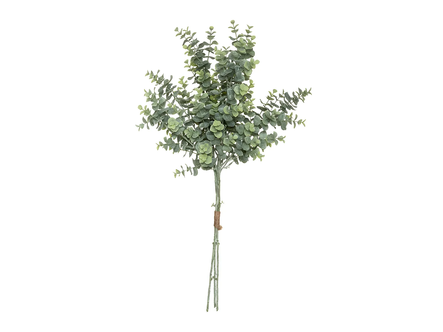Plante Artificielle "Bouquet Eucalyptus" 63cm Vert
