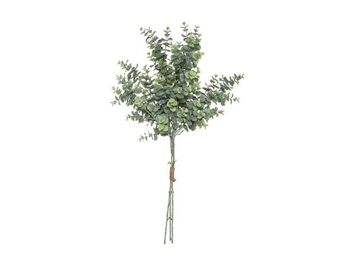 Plante Artificielle "Bouquet Eucalyptus" 63cm Vert