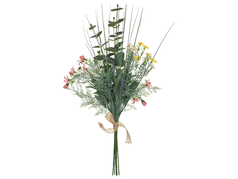 Bouquet Artificiel "Eucalyptus & Bucolique" 66cm Vert