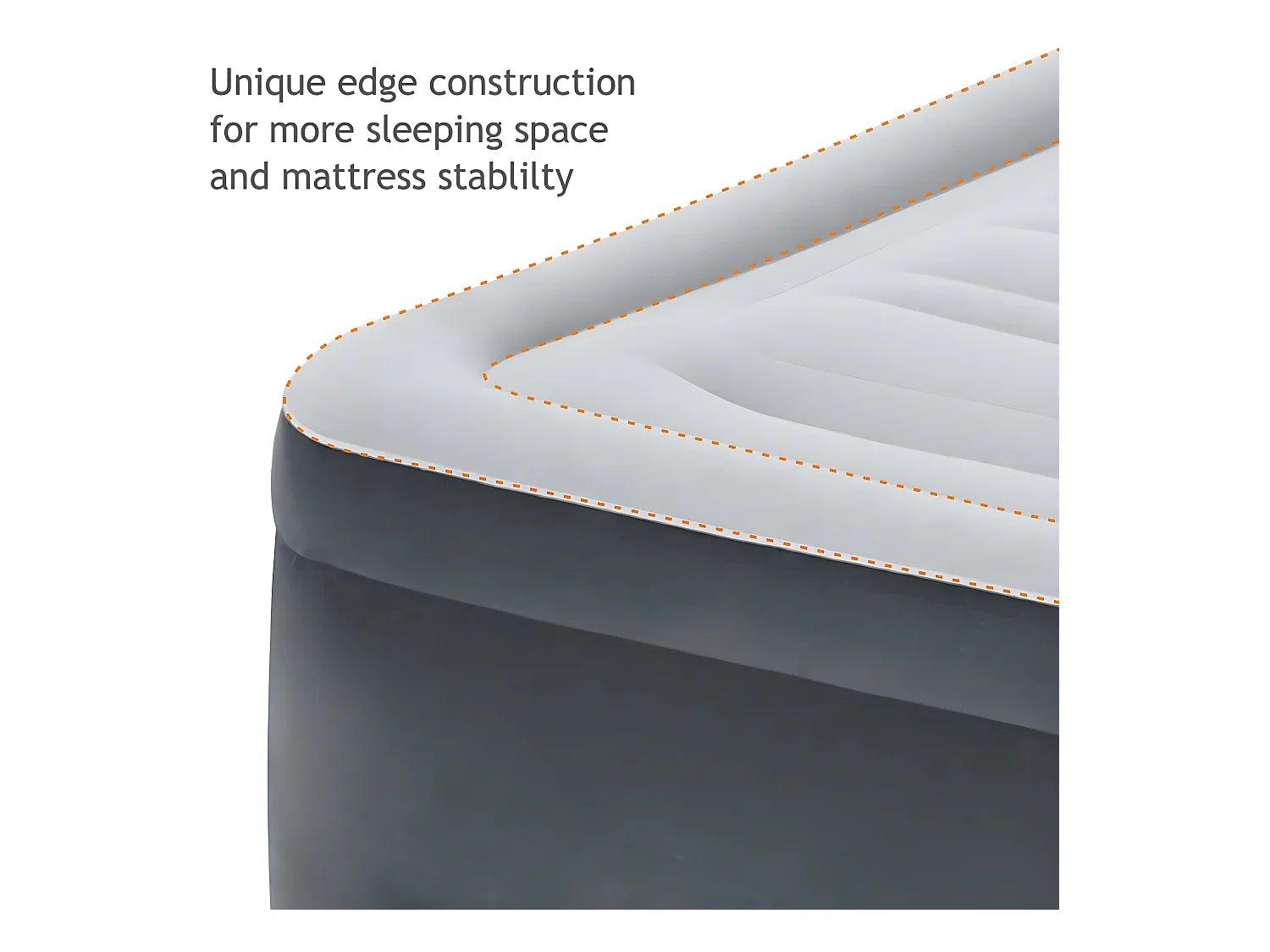 Cama hinchable Comfort plush Intex 2 personas con bomba eléctrica 46x152x203 cm