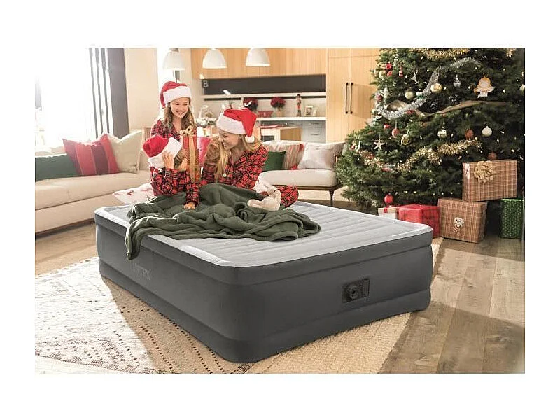 Intex Letto ad Aria Dura-Beam Deluxe Comfort Plush Queen 152x203x46 cm