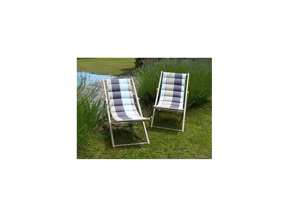 Chilienne Matelassée J'adore - Gris - JARDIN PRIVE