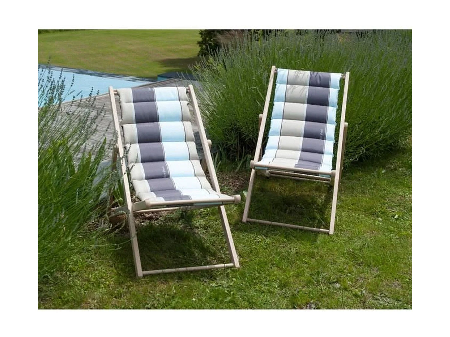 Chilienne Matelassée J'adore - Gris - JARDIN PRIVE