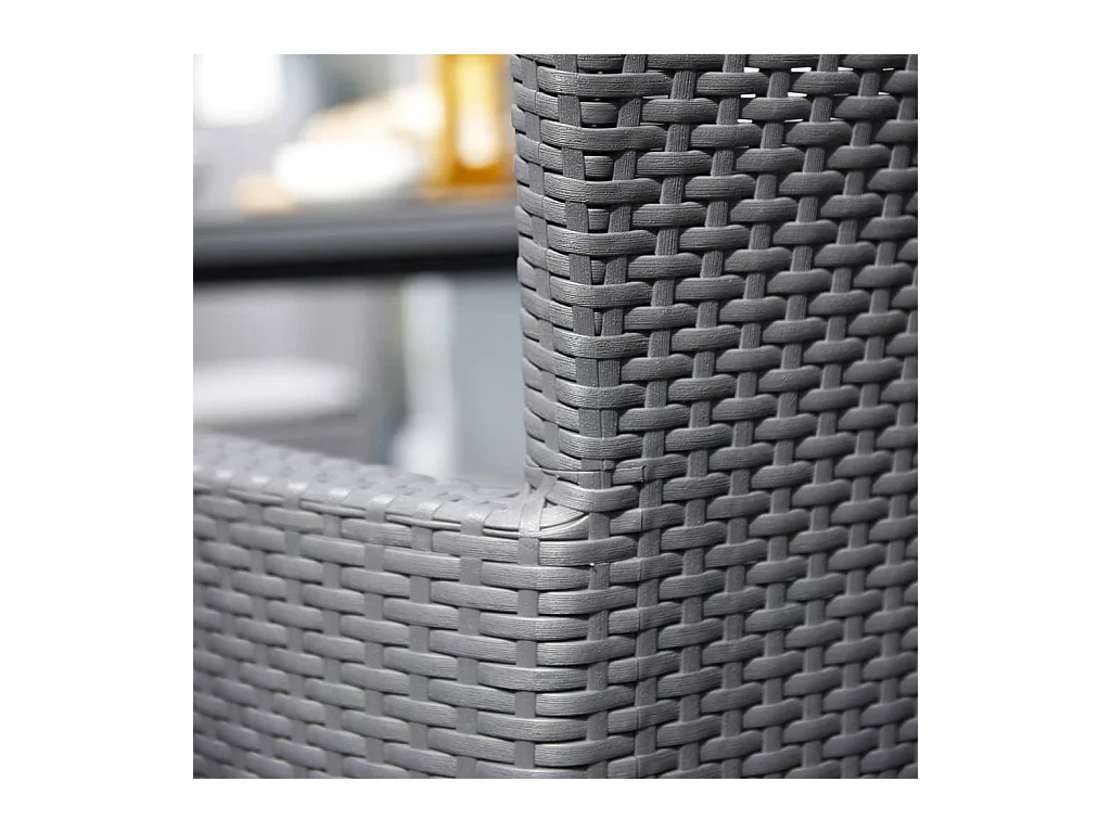 Tuinstoel Iowa grafietkleurig 215526