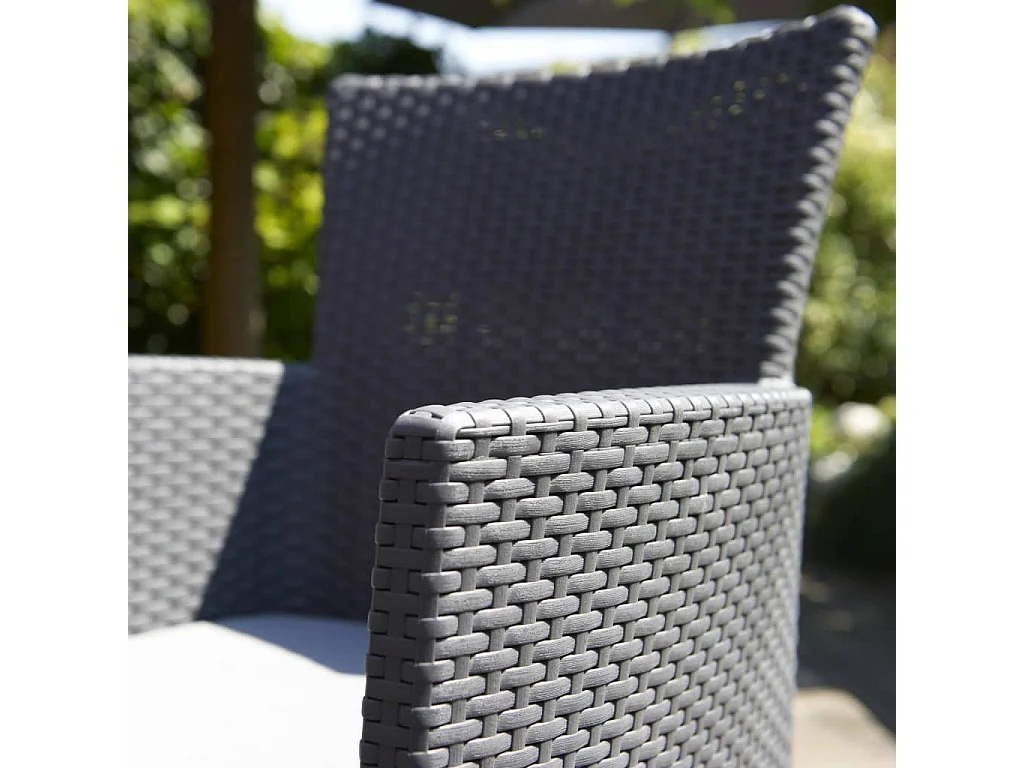 Gartensessel Iowa Graphitgrau 215526