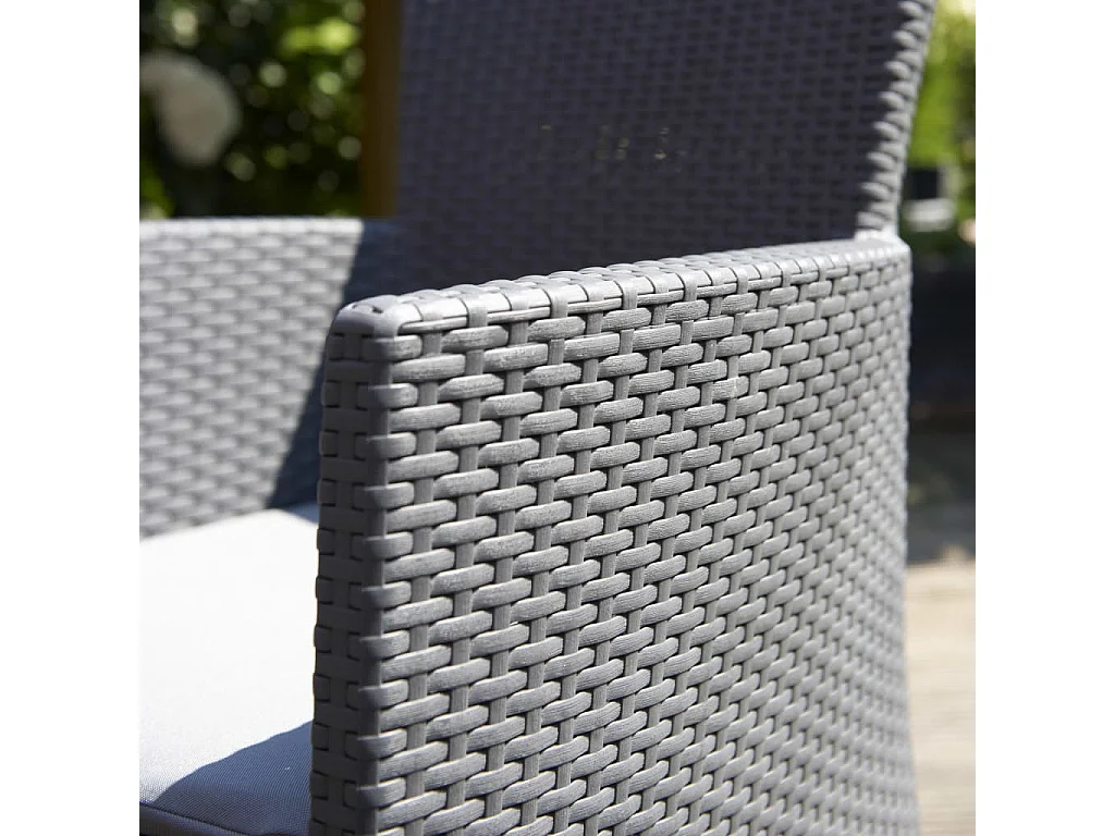 Gartensessel Iowa Graphitgrau 215526