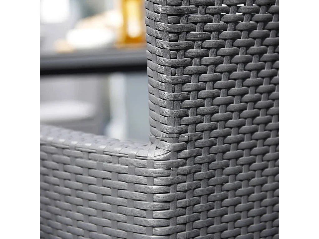 Gartensessel Iowa Graphitgrau 215526