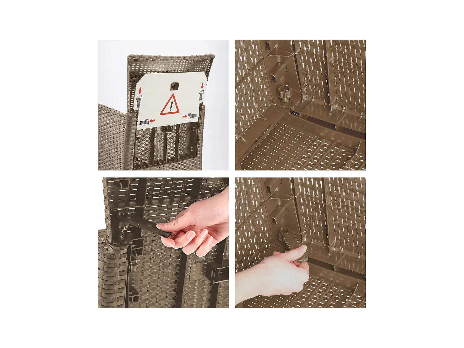 Gartensessel Iowa Cappuccino 215519