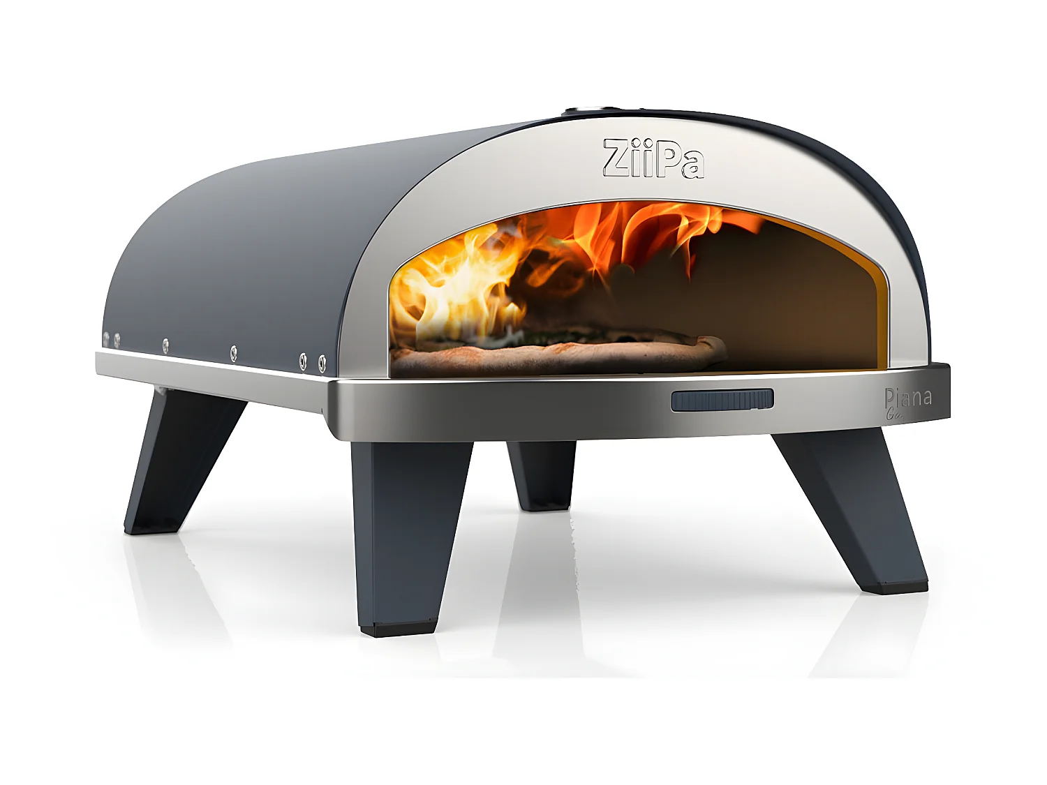 Four à pizza à gaz ardoise