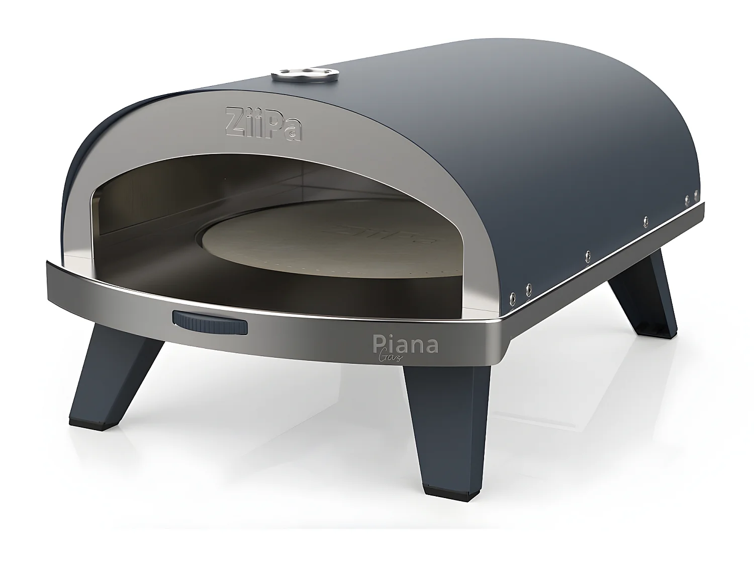 Four à pizza à gaz ardoise