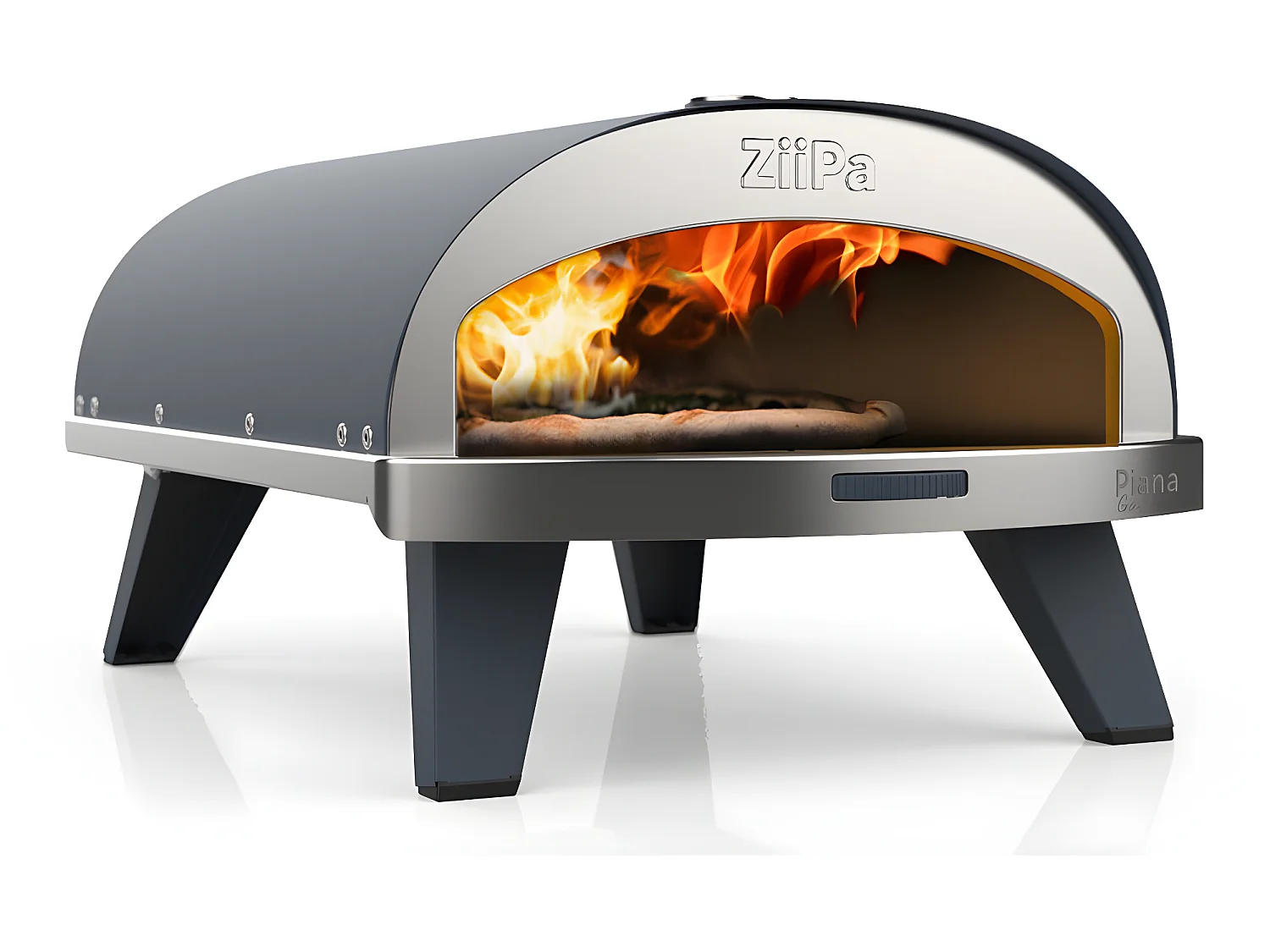 Four à pizza à gaz ardoise