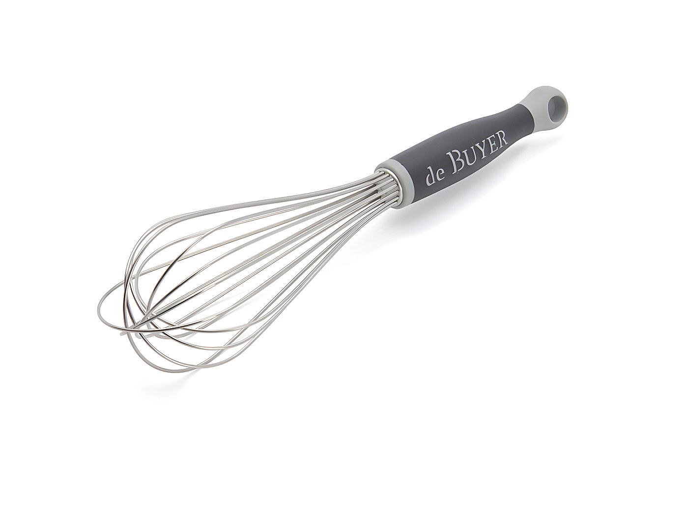 Fouet Professionnel En Inox De Buyer - Fils 'Goma' - 20/22 Cm - Parfait Pour Sauces Et Pâtisserie