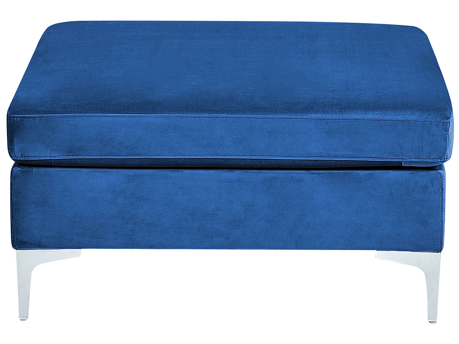 Ottoman EVJA Velours Bleu marine