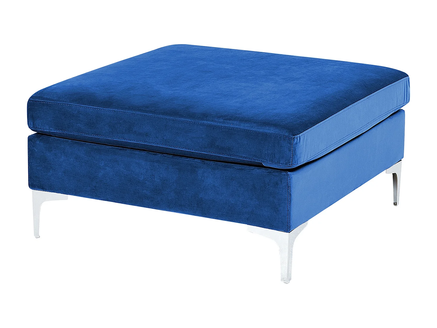Ottoman EVJA Velours Bleu marine