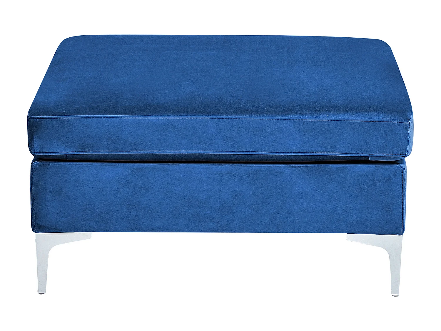 Ottoman EVJA Velours Bleu marine