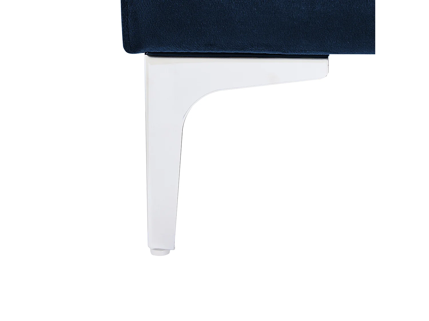 Ottoman EVJA Velours Bleu marine