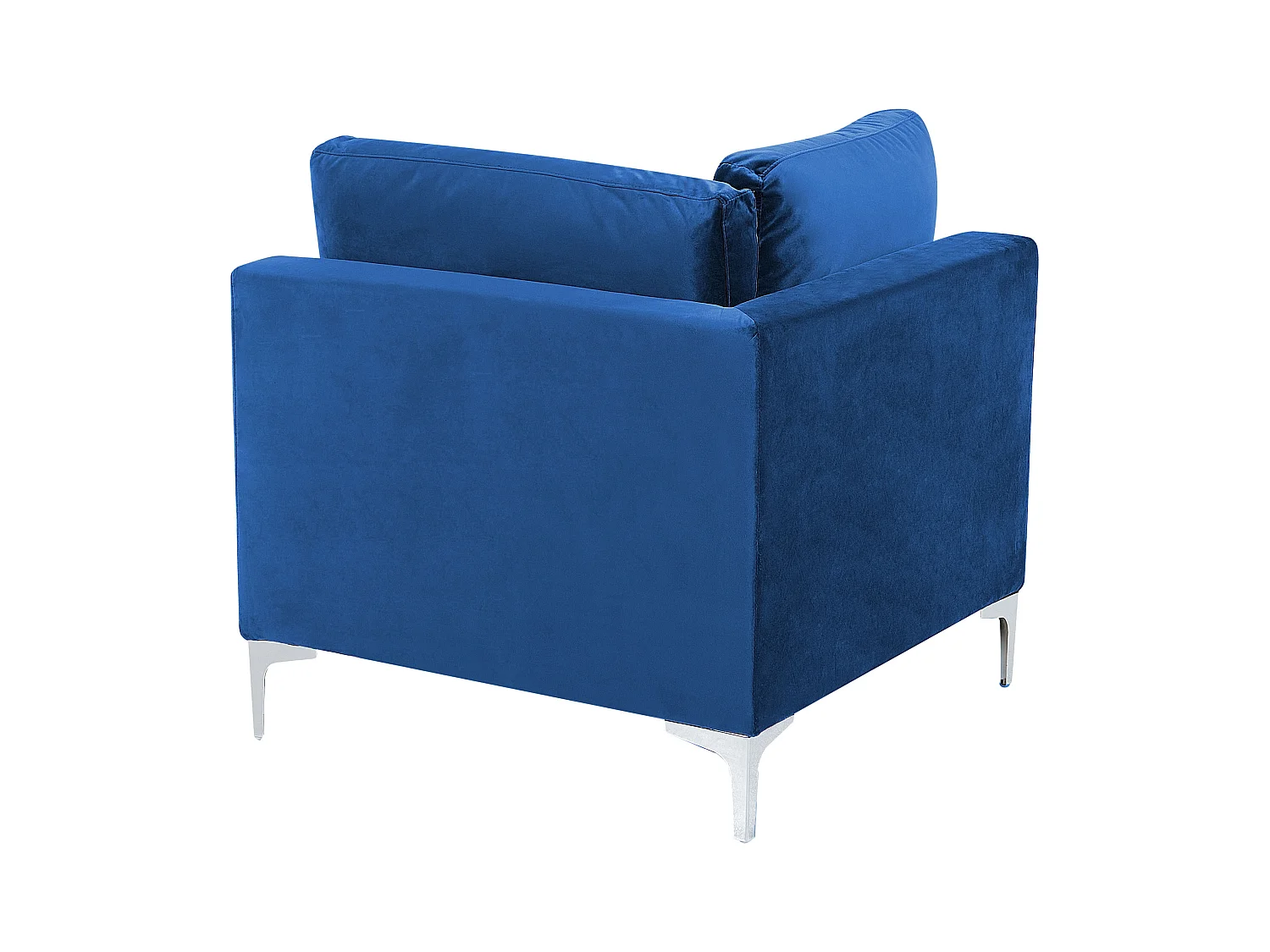 Modulaire U-vormige bank EVJA Fluweel Marineblauw 6-zitter