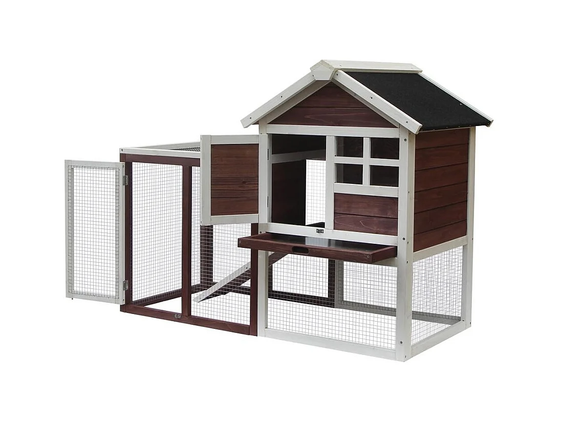 PO1206-Poulailler bicolore standard bi-corps