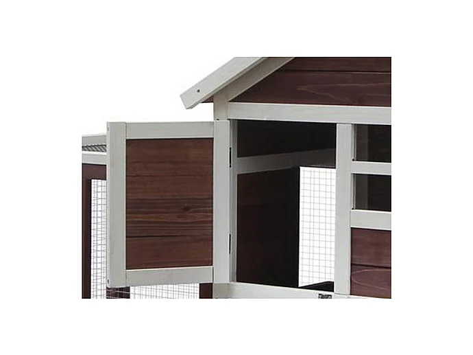 PO1206-Poulailler bicolore standard bi-corps