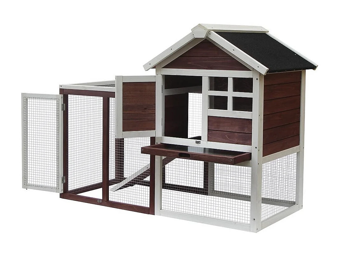 PO1206-Poulailler bicolore standard bi-corps