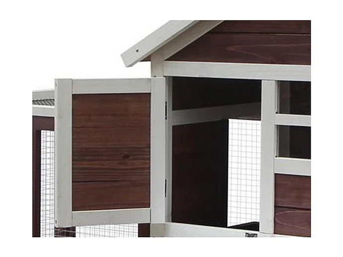 PO1206-Poulailler bicolore standard bi-corps