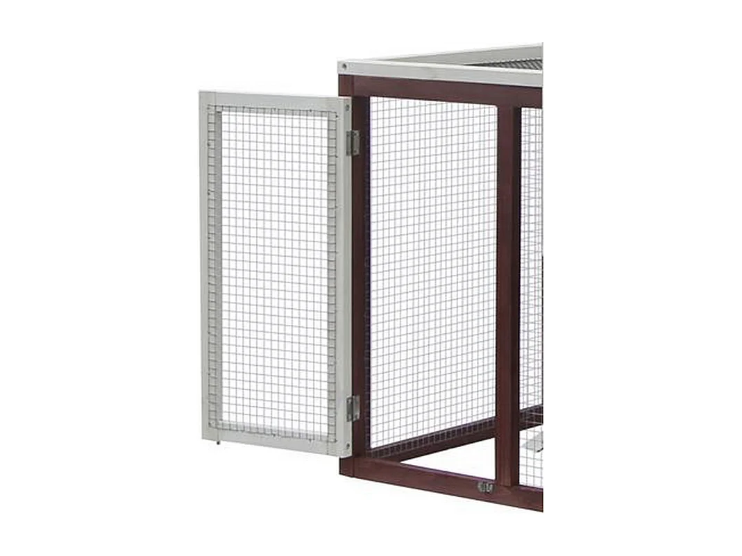 PO1206-Poulailler bicolore standard bi-corps