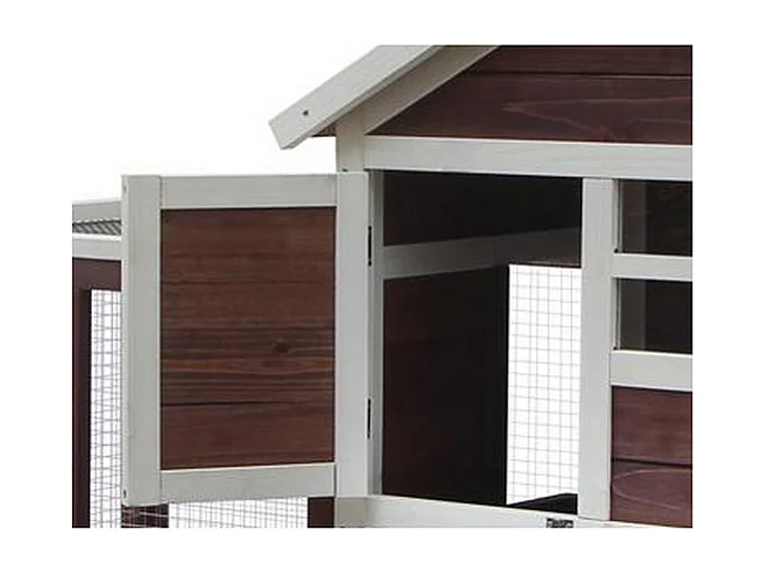 PO1206-Poulailler bicolore standard bi-corps